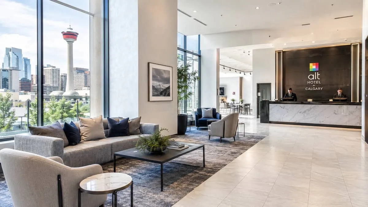 Hotel Lobby Furniture in Calgary