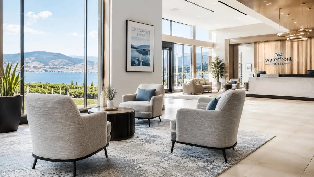 Hotel Lobby Furniture in Kelowna