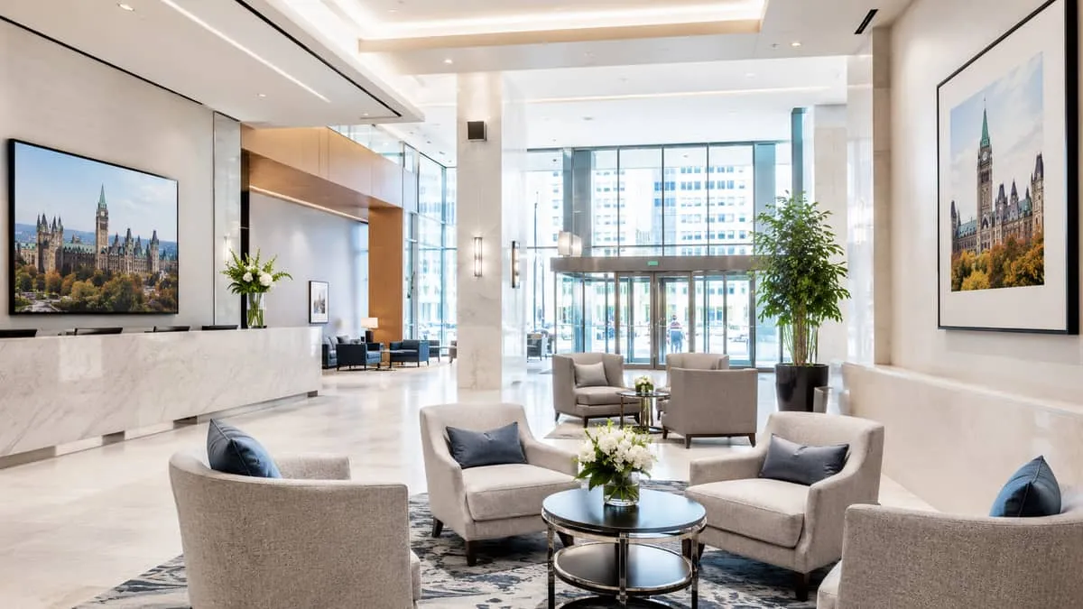 Hotel Lobby Furniture in Ottawa