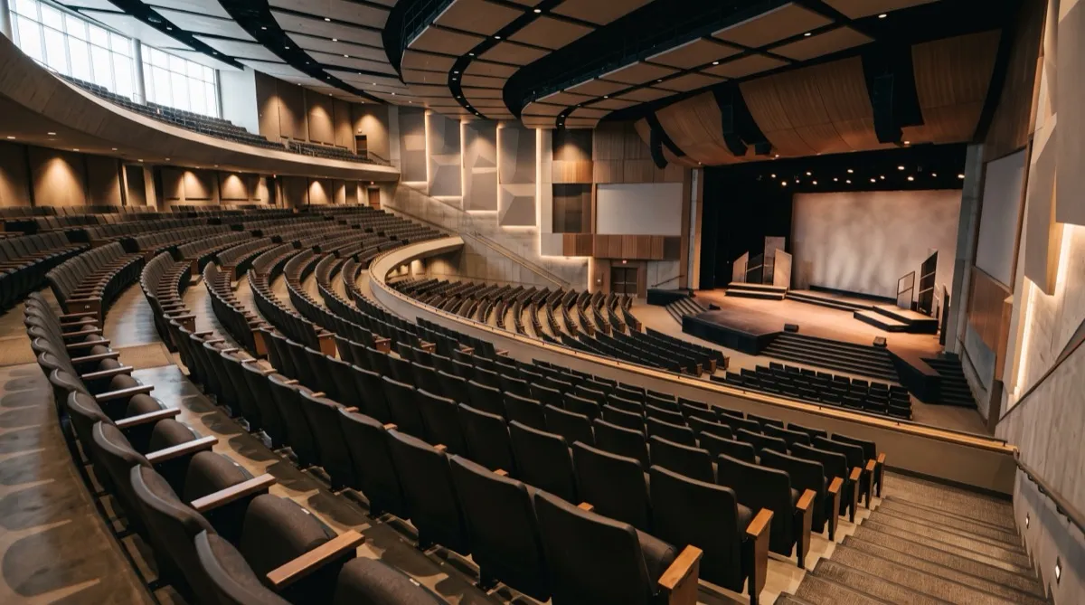 Auditorium Seating for Large Contemporary Worship Centers