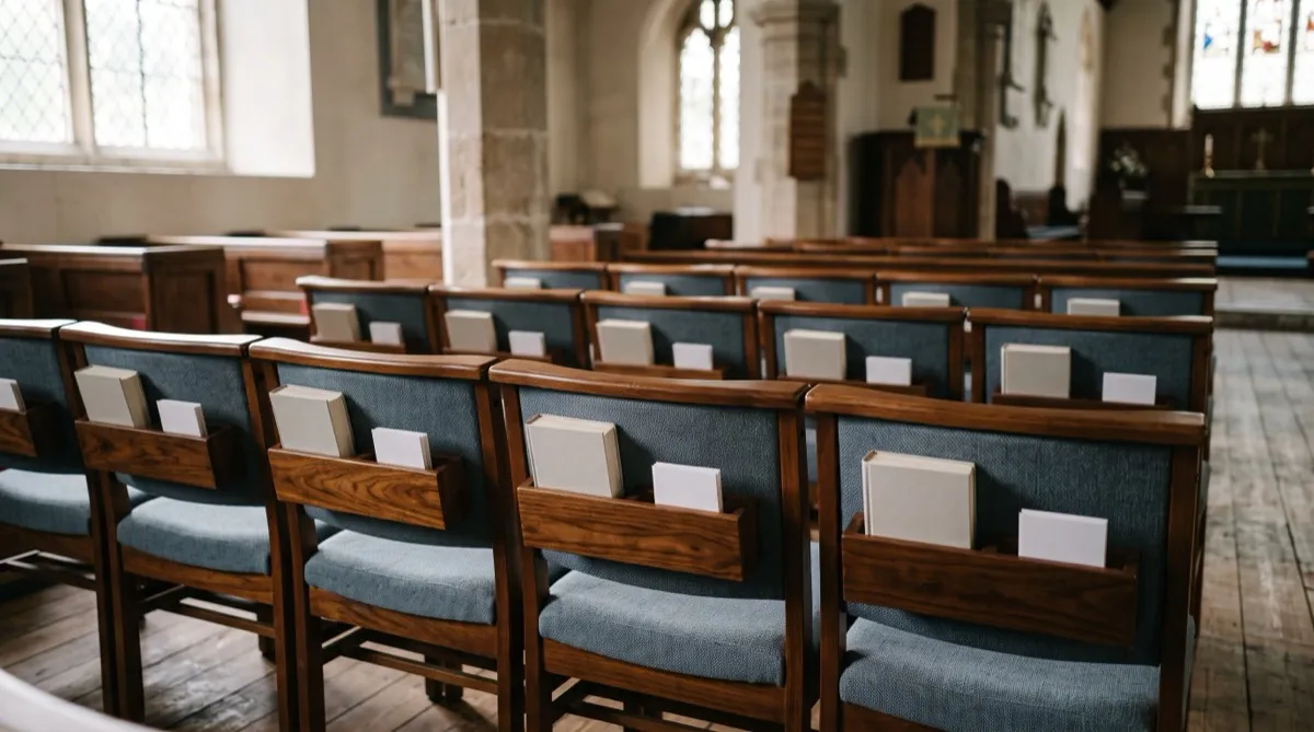 Church Chairs with Book Racks: What to Know Before You Order