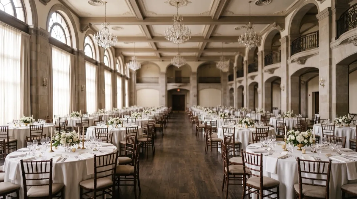 How Many Tables and Chairs for 200 Guests?