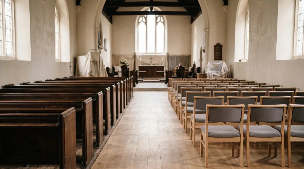 Why So Many Churches Are Switching From Pews to Chairs