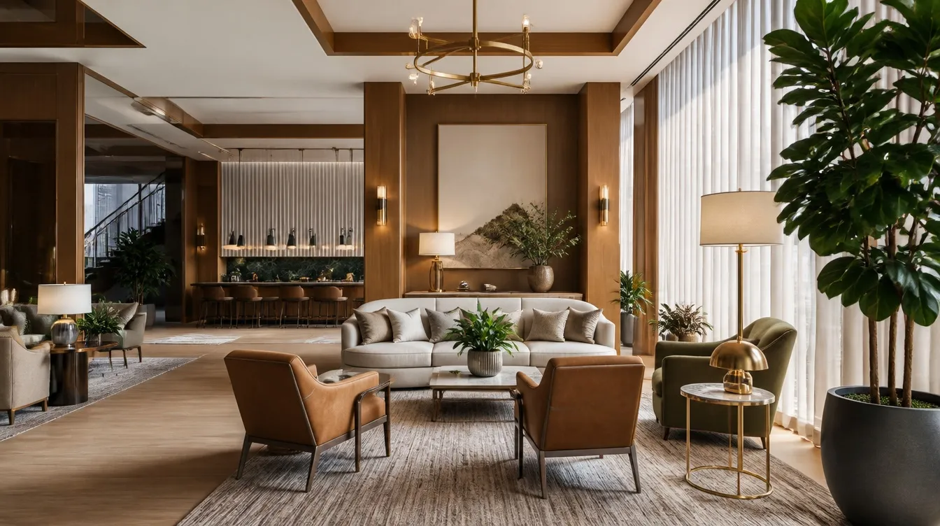Hotel Lobby Furniture in Charlotte