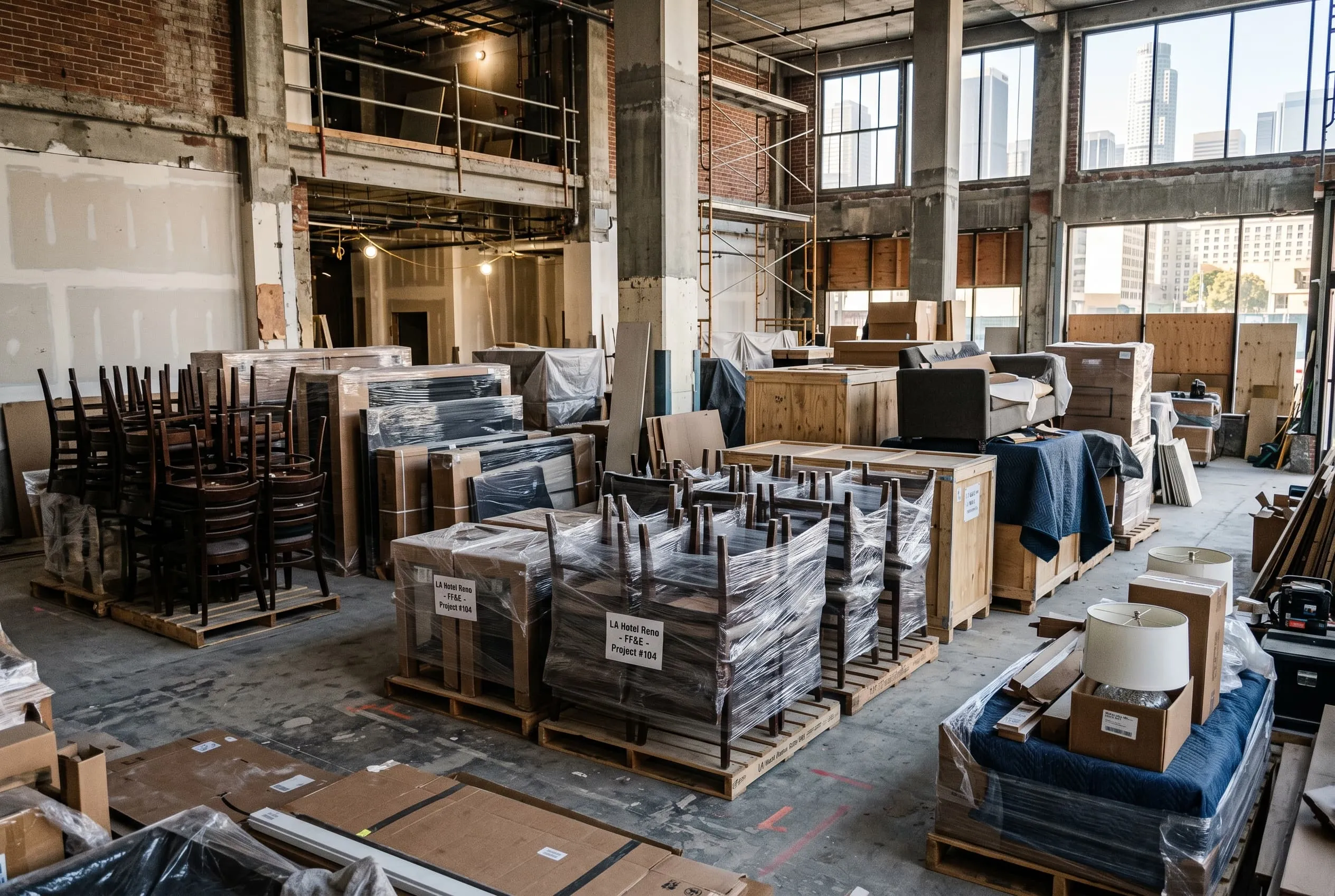 Hotel Renovation Furniture in Los Angeles