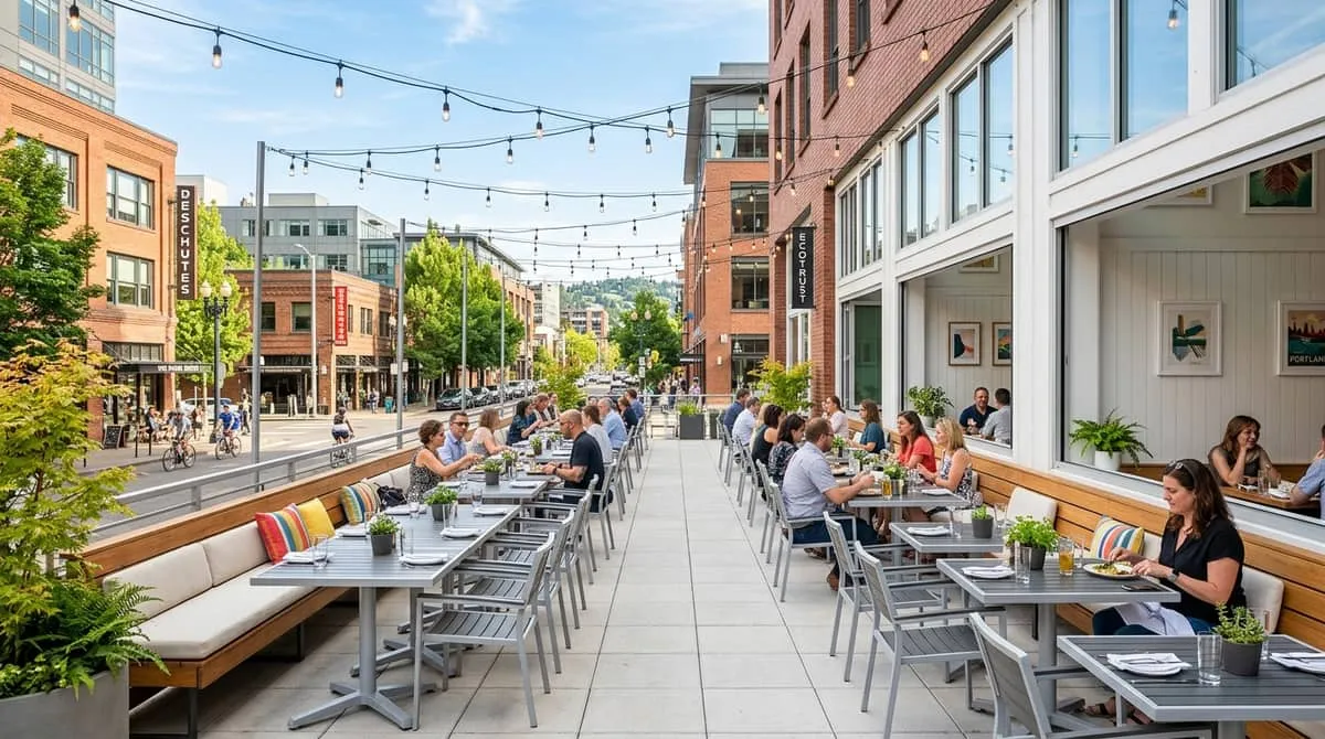 Commercial Patio Furniture in Portland