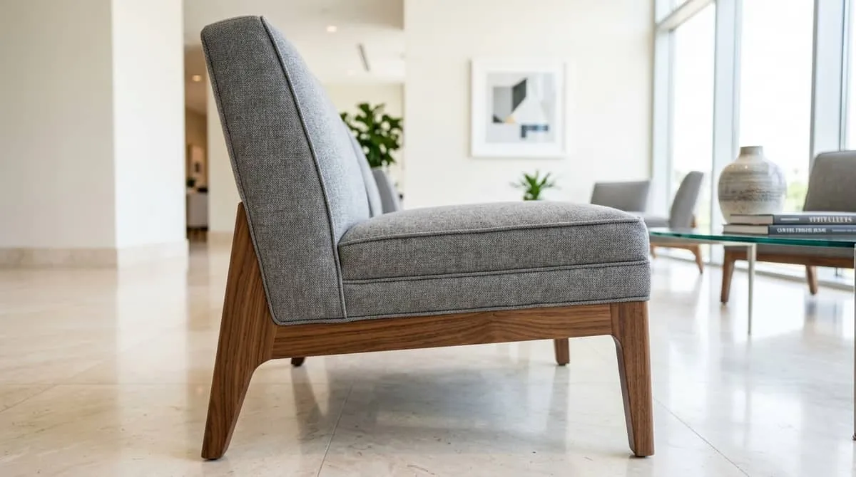 Hotel front desk and host area furniture for Portland OR lobby design and operational efficiency
