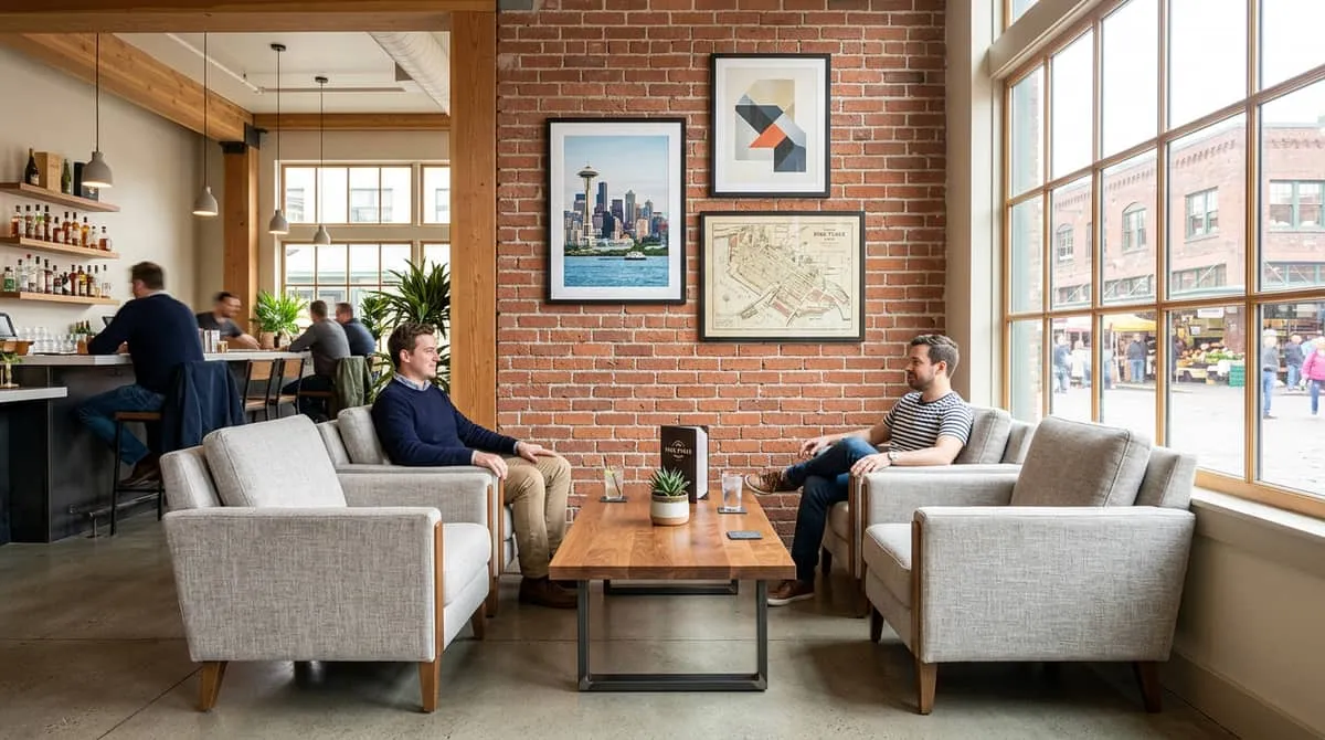 Contract barstools and commercial bar seating specifications for Capitol Hill and waterfront Seattle venues