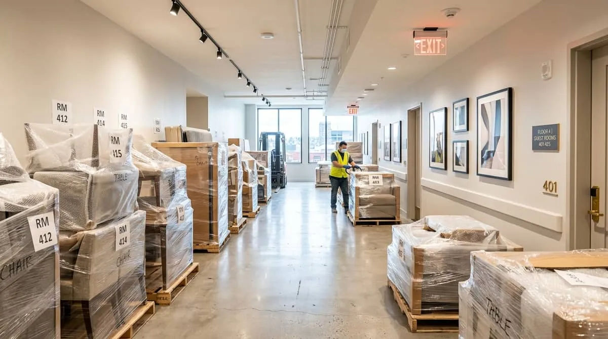 FF&E purchasing agent selection and vendor management for competitive Seattle hospitality procurement