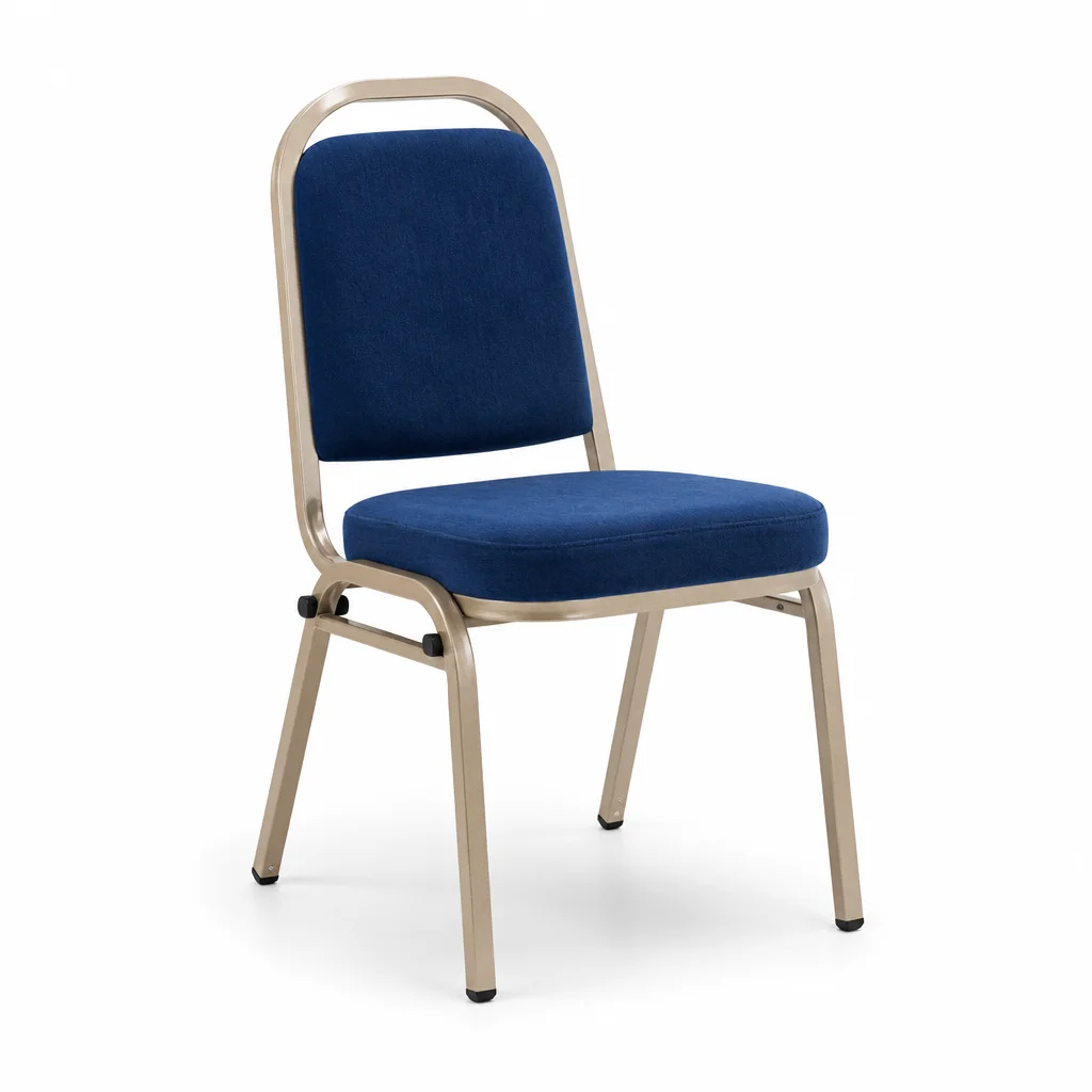 Indigo Crest Banquet Chair, view 1