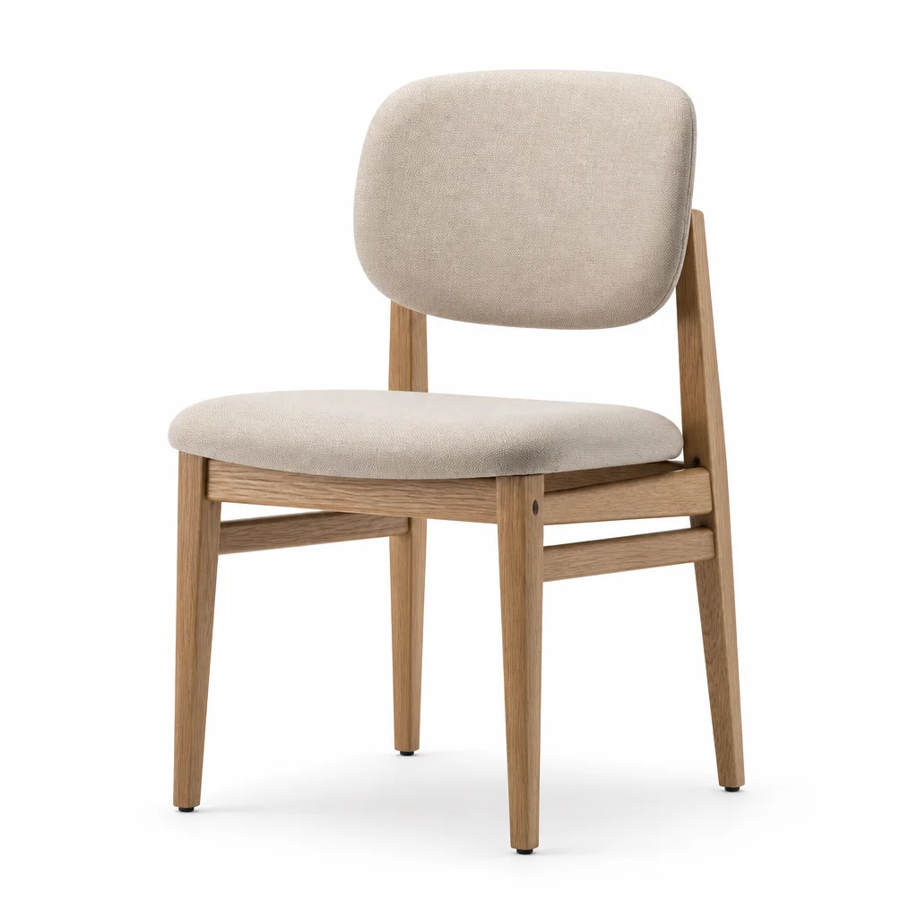 Ivory Crest Banquet Chair, view 1