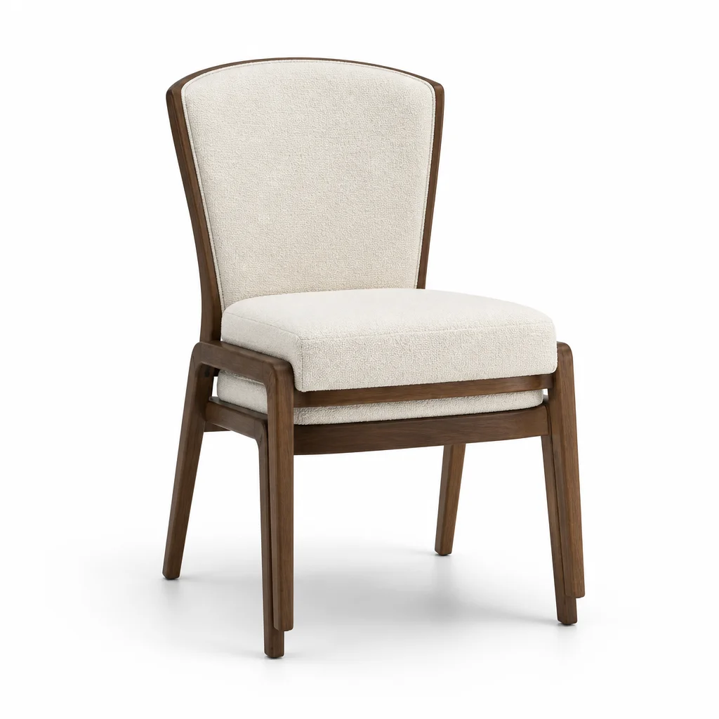 Ivory Rise Banquet Chair, view 1