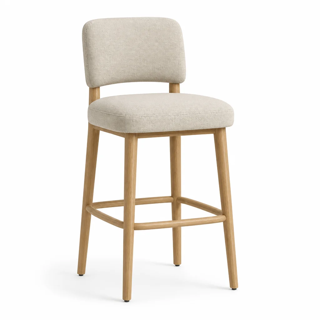 Ivory Loft Barstool, view 1