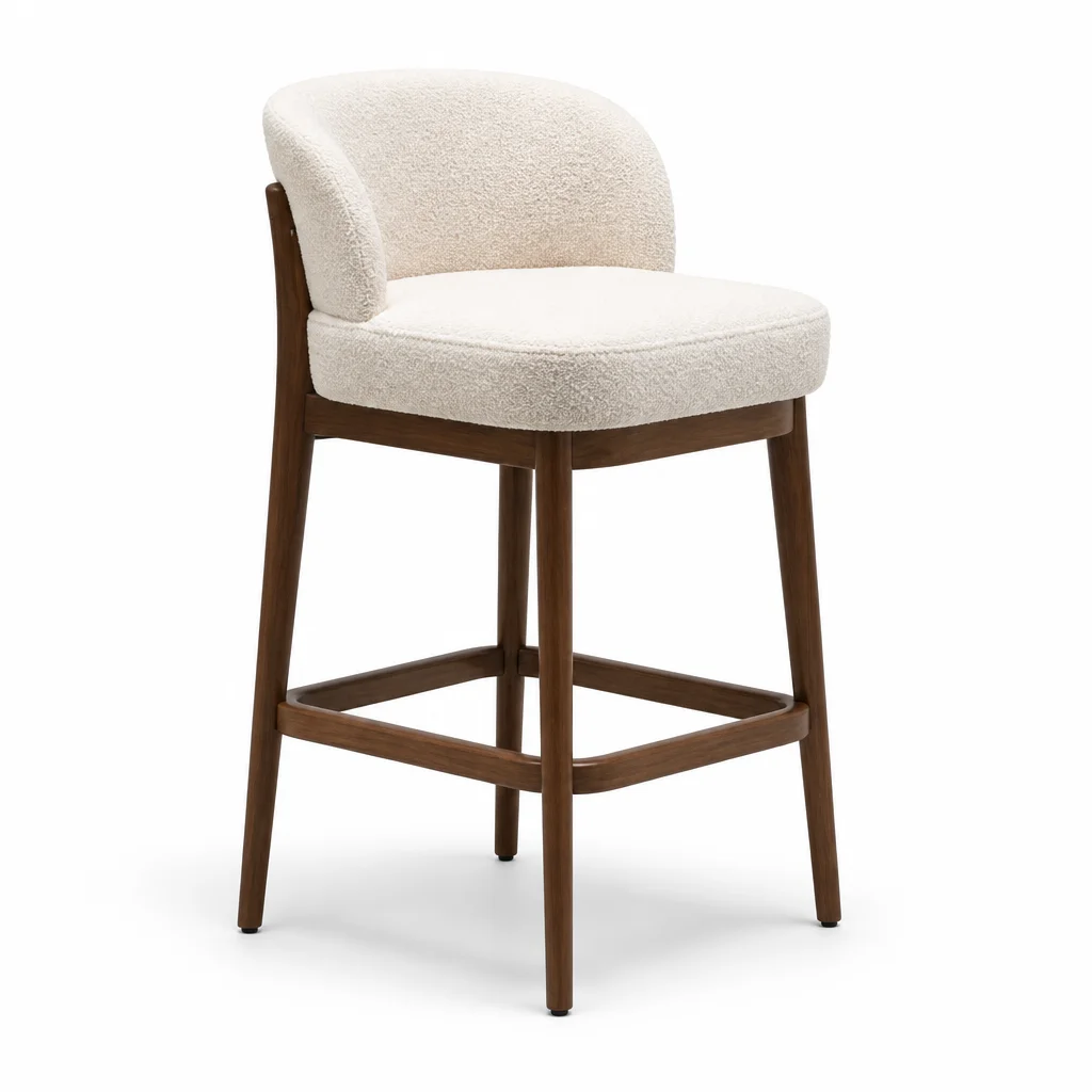 Ivory Bend Barstool, view 1