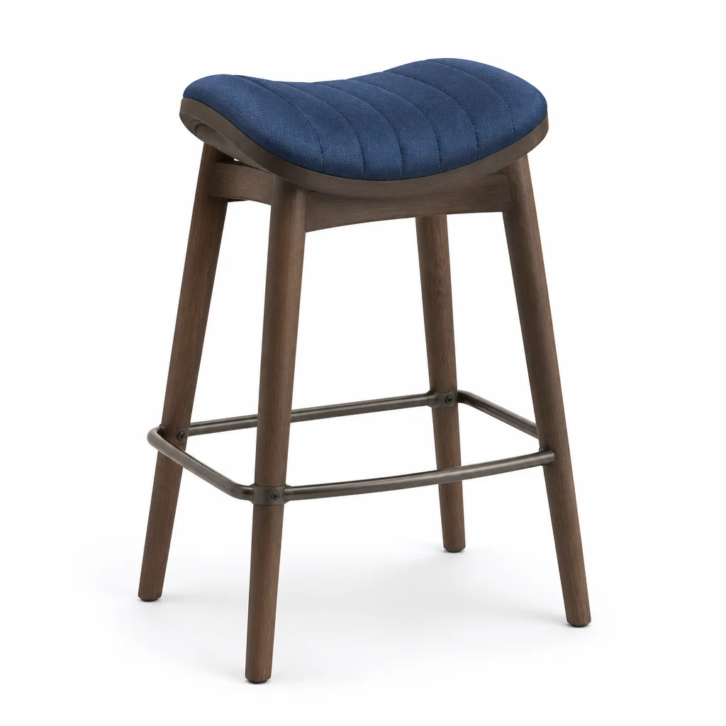 Indigo Dune Barstool, view 1
