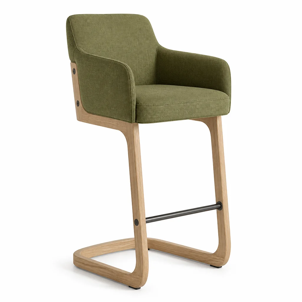 Sage Point Barstool, view 1