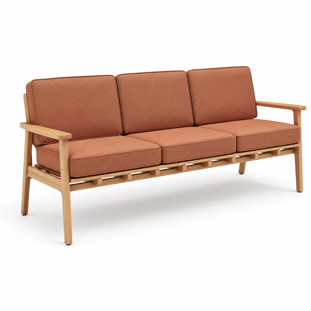 Ember Arc Bench, view 1