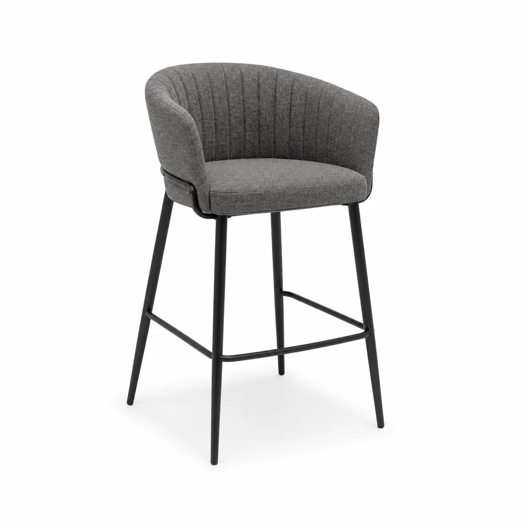 Slate Arc Counter Stool, view 1