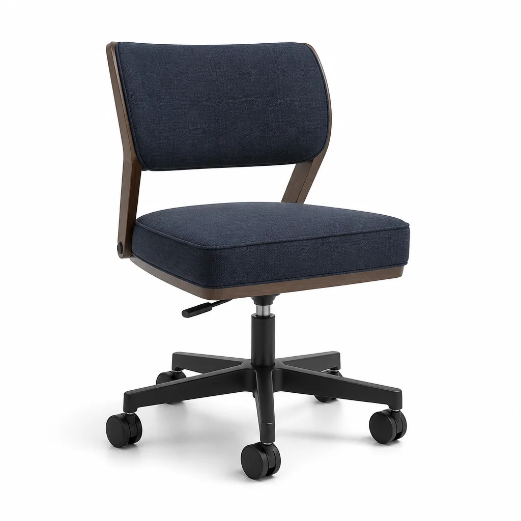 Indigo Crest Desk Chair, view 1