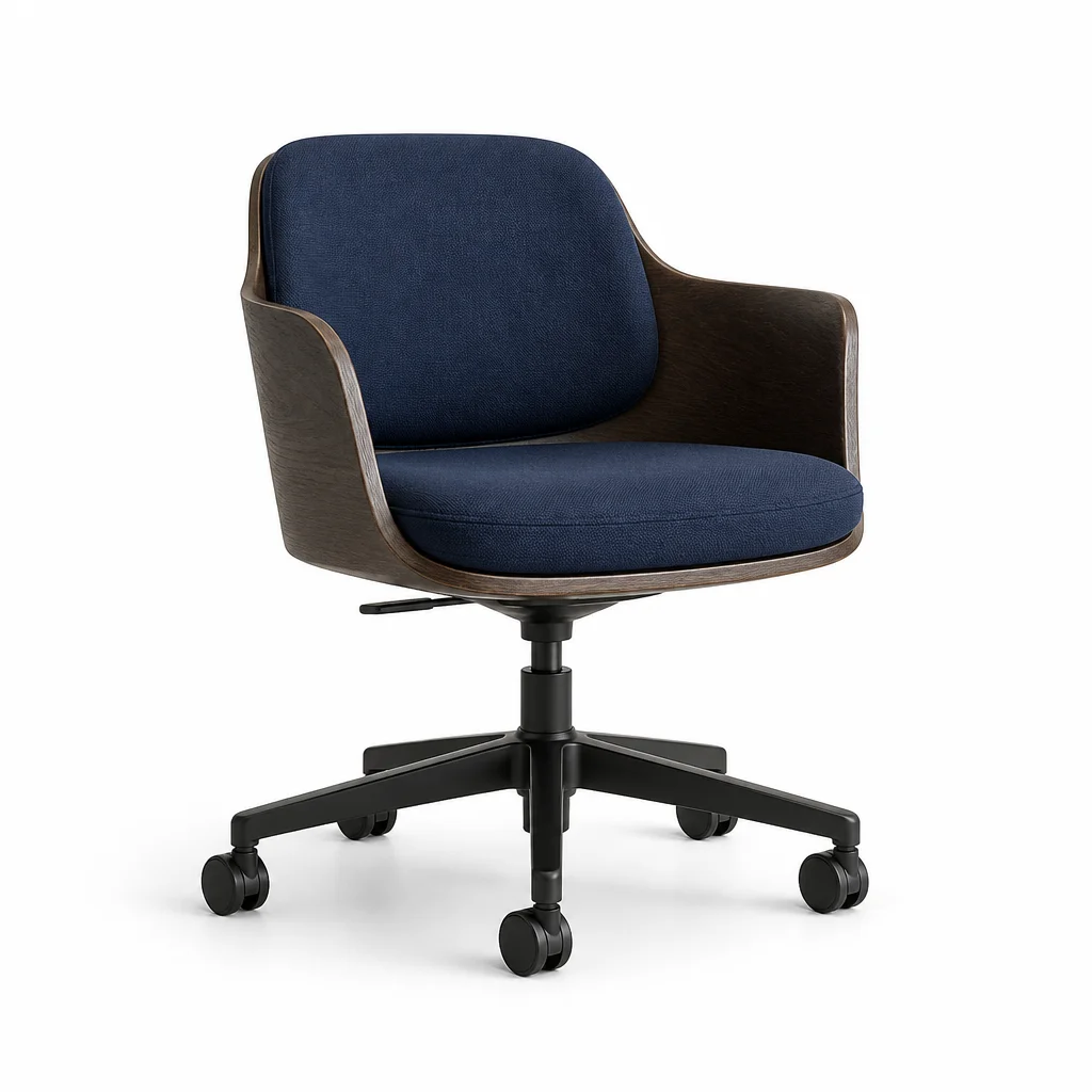 Indigo Arc Desk Chair, view 1