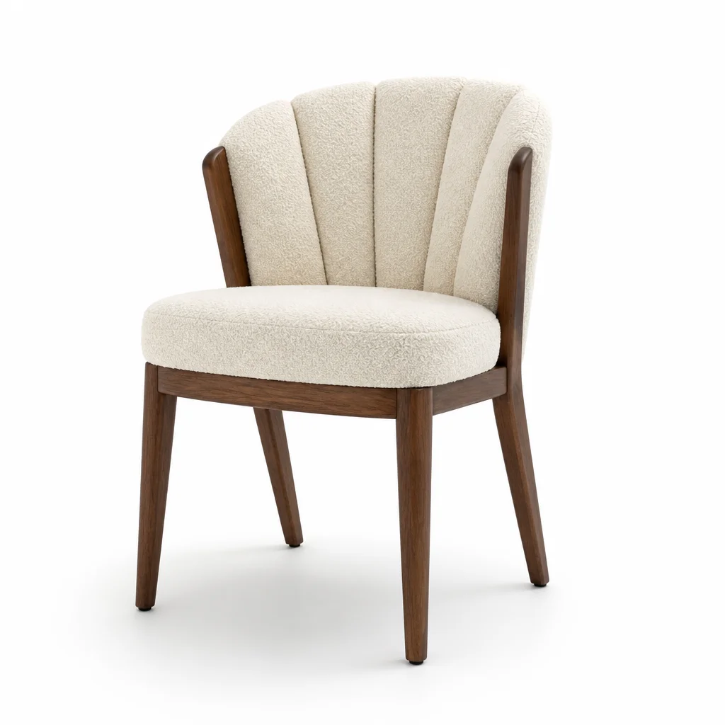 Ivory Field Dining Chair, view 1