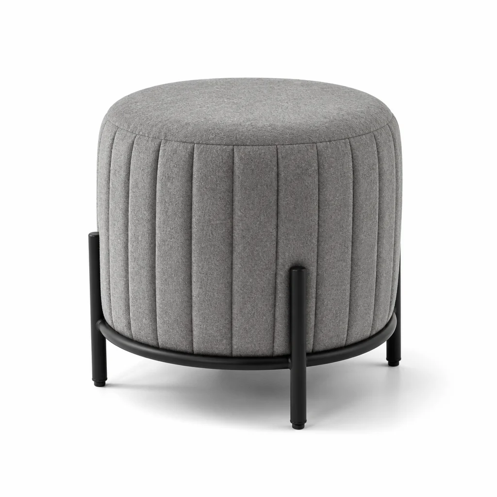 Slate Cove Ottoman, view 1