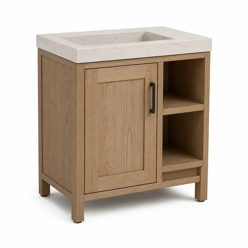 Ivory Field Vanity, view 1