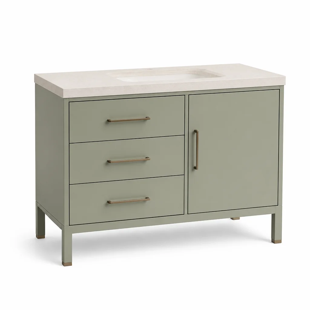 Sage Field Vanity, view 1