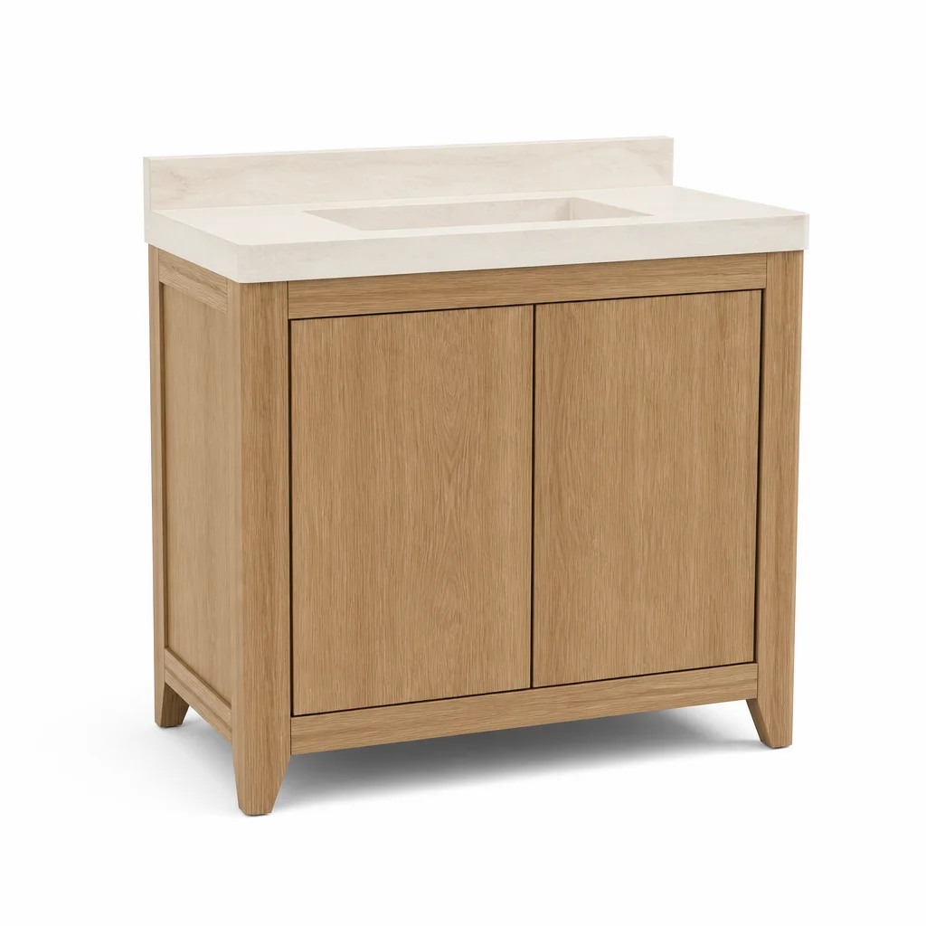 Ivory Glen Vanity, view 1