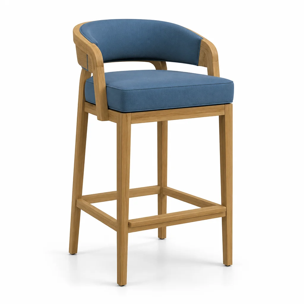 Indigo Bay Outdoor Barstool, view 1
