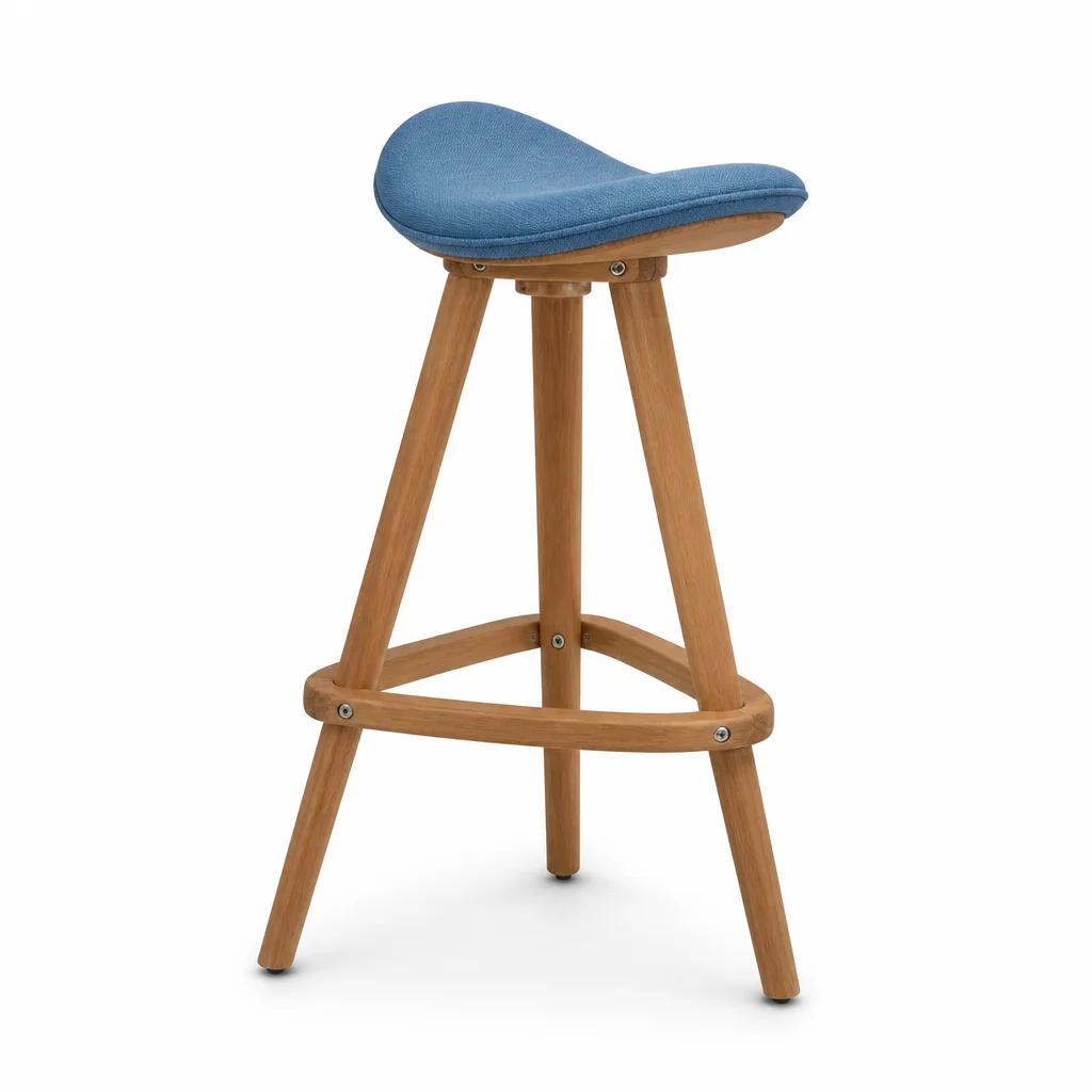 Indigo Crest Outdoor Counter Stool, view 1