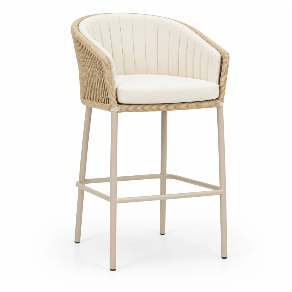 Ivory Yard Outdoor Counter Stool, view 1