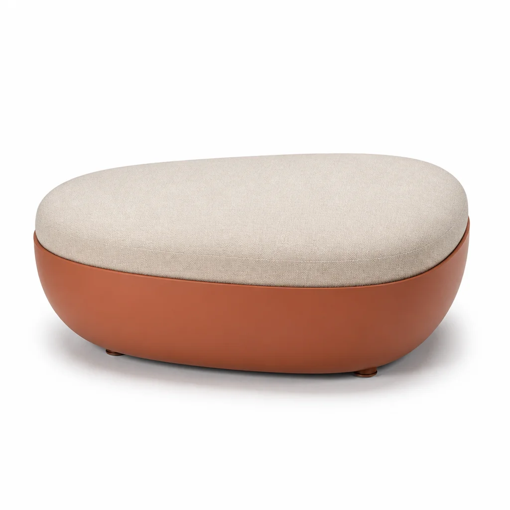 Ember Cove Outdoor Ottoman, view 1