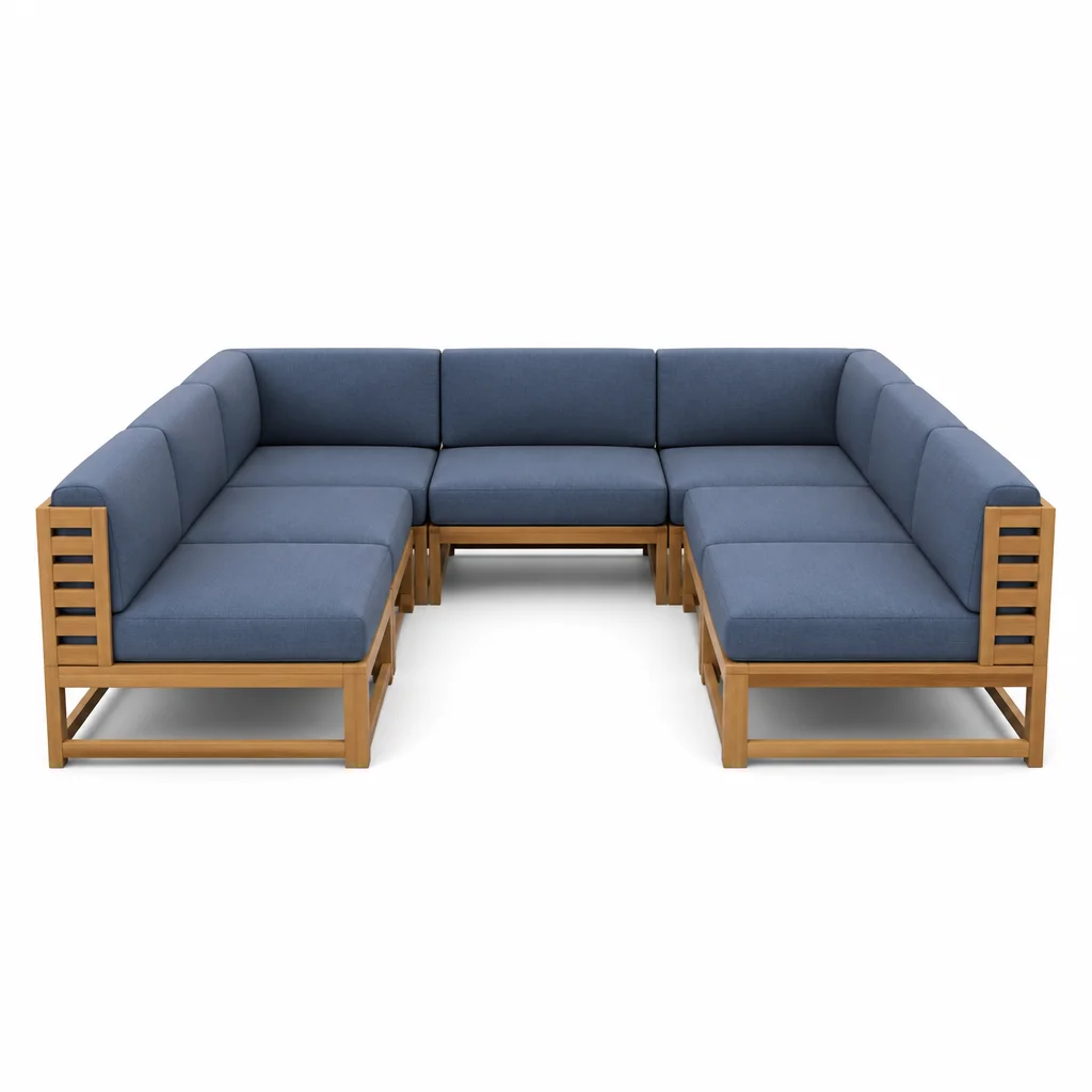 Indigo Haven Outdoor Sectional, view 1