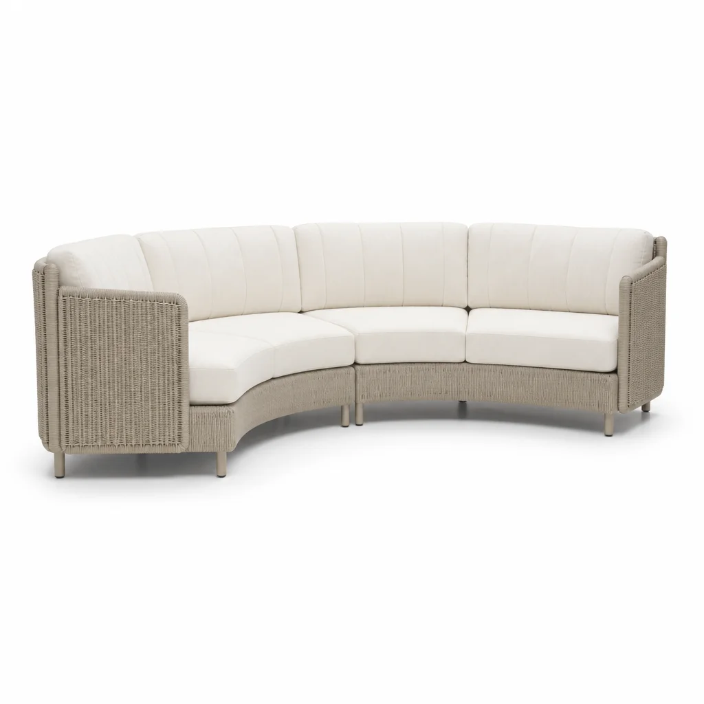 Ivory Spring Outdoor Sectional, view 1