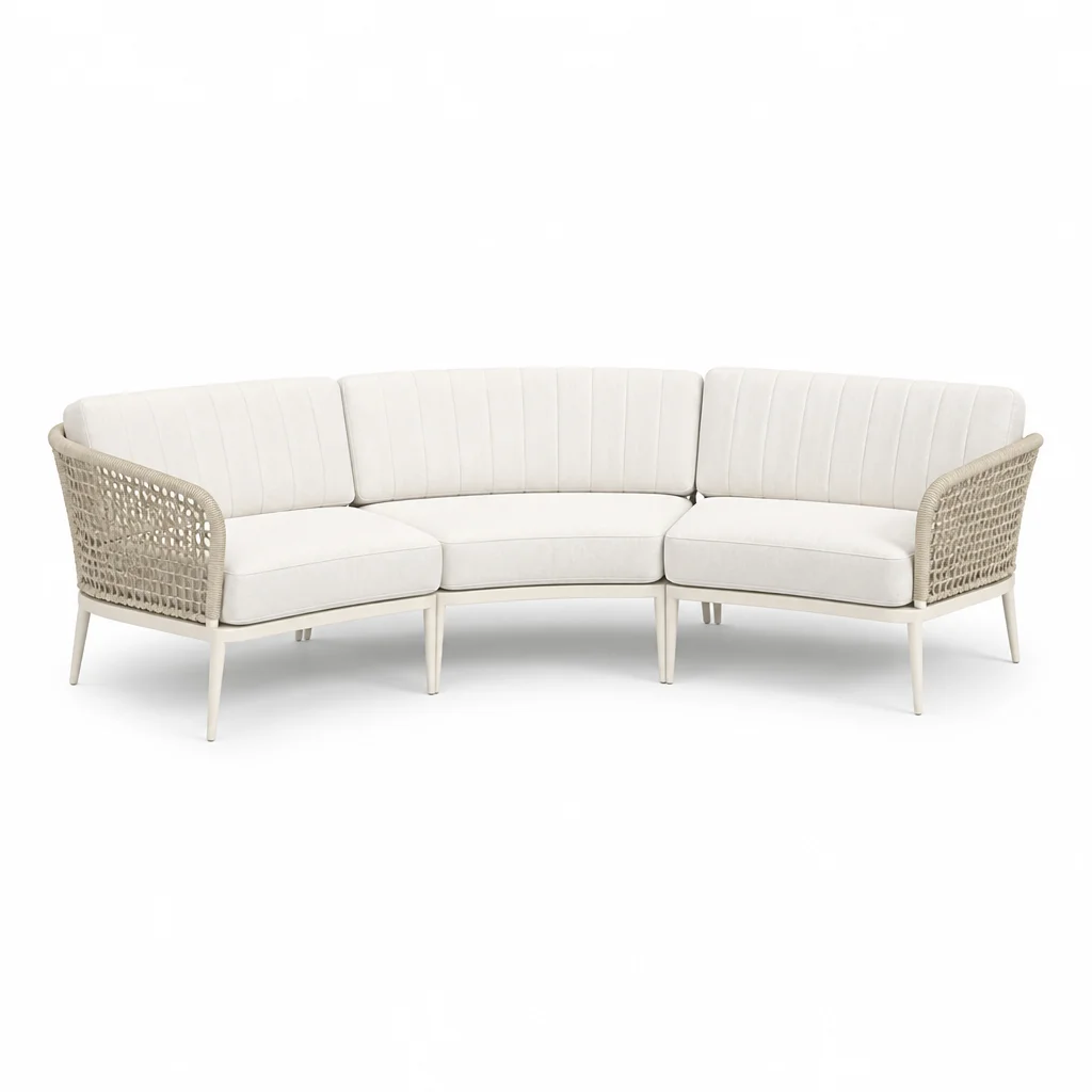 Ivory Vale Outdoor Sectional, view 1