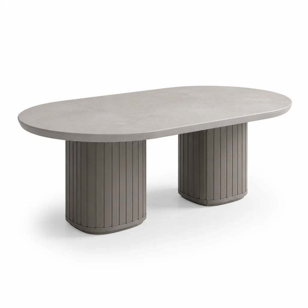 Aspen Arc Outdoor Table, view 1