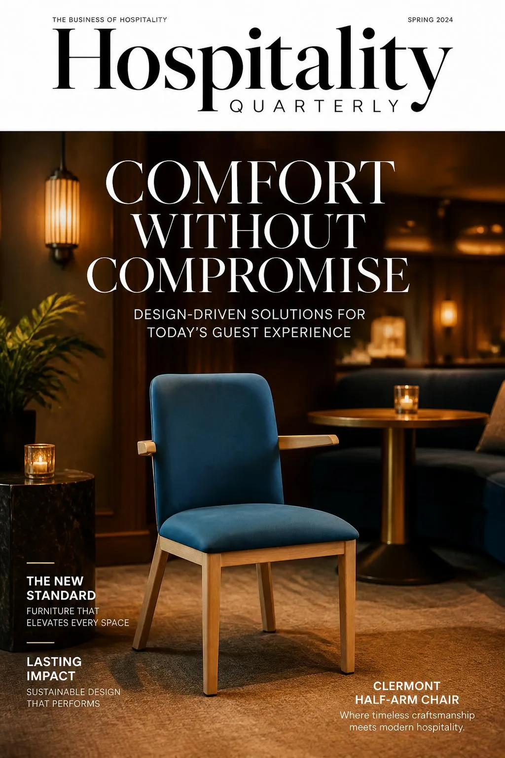 Clermont Armchair (Half Arm) thumbnail 2