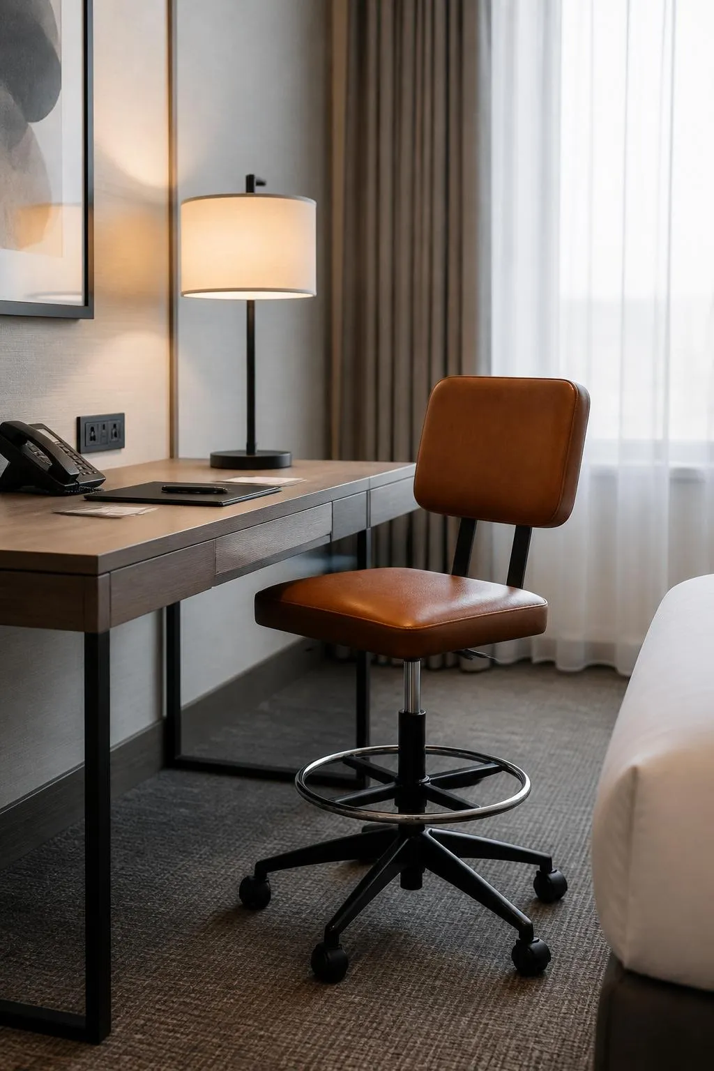 HS-GR-102 | Counter Height Desk Chair thumbnail 2