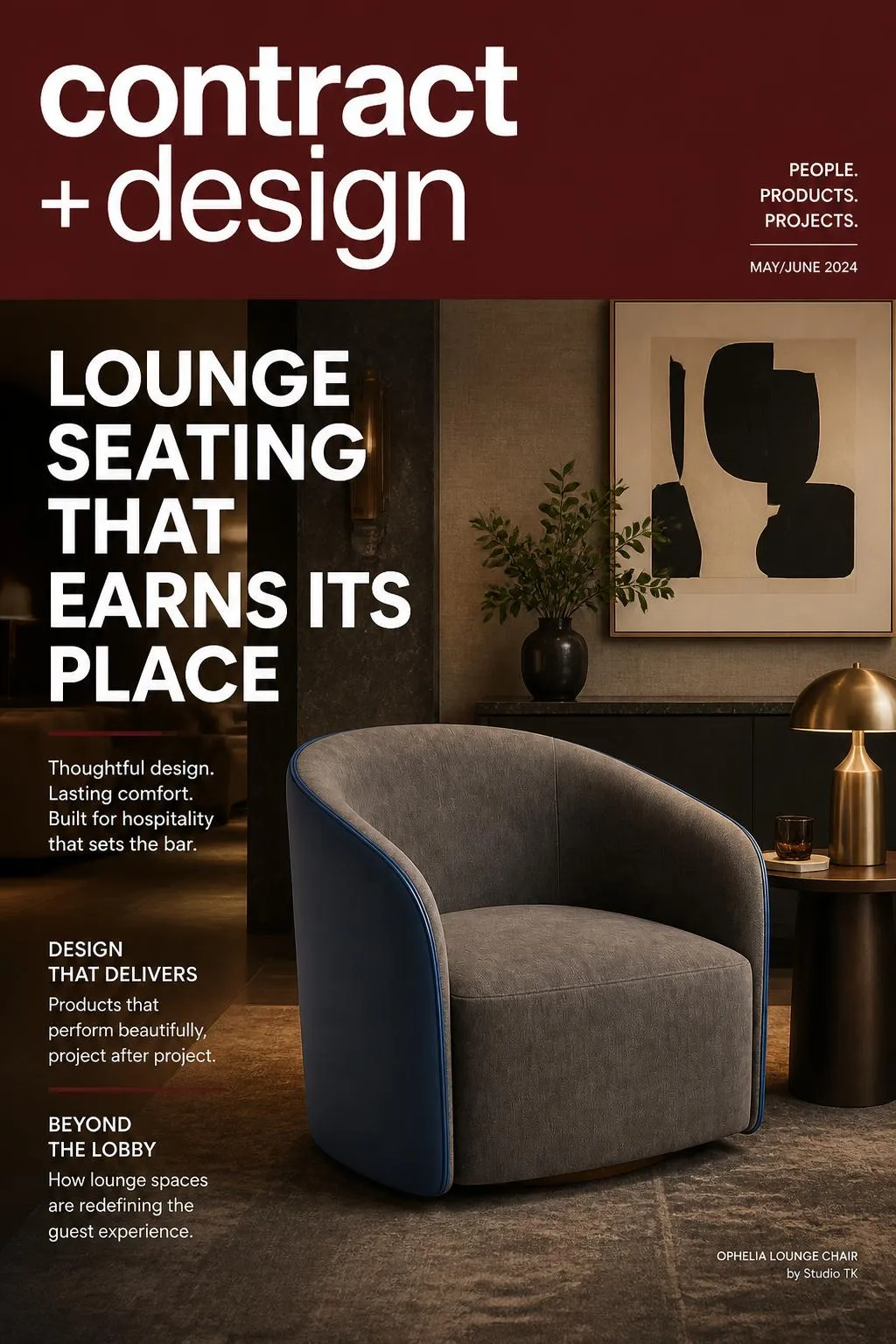 Ophelia Lounge Chair thumbnail 2