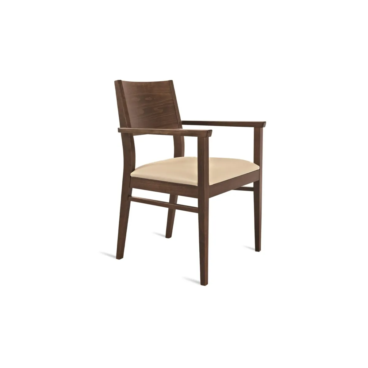 Memphis Armchair (Wood Back)