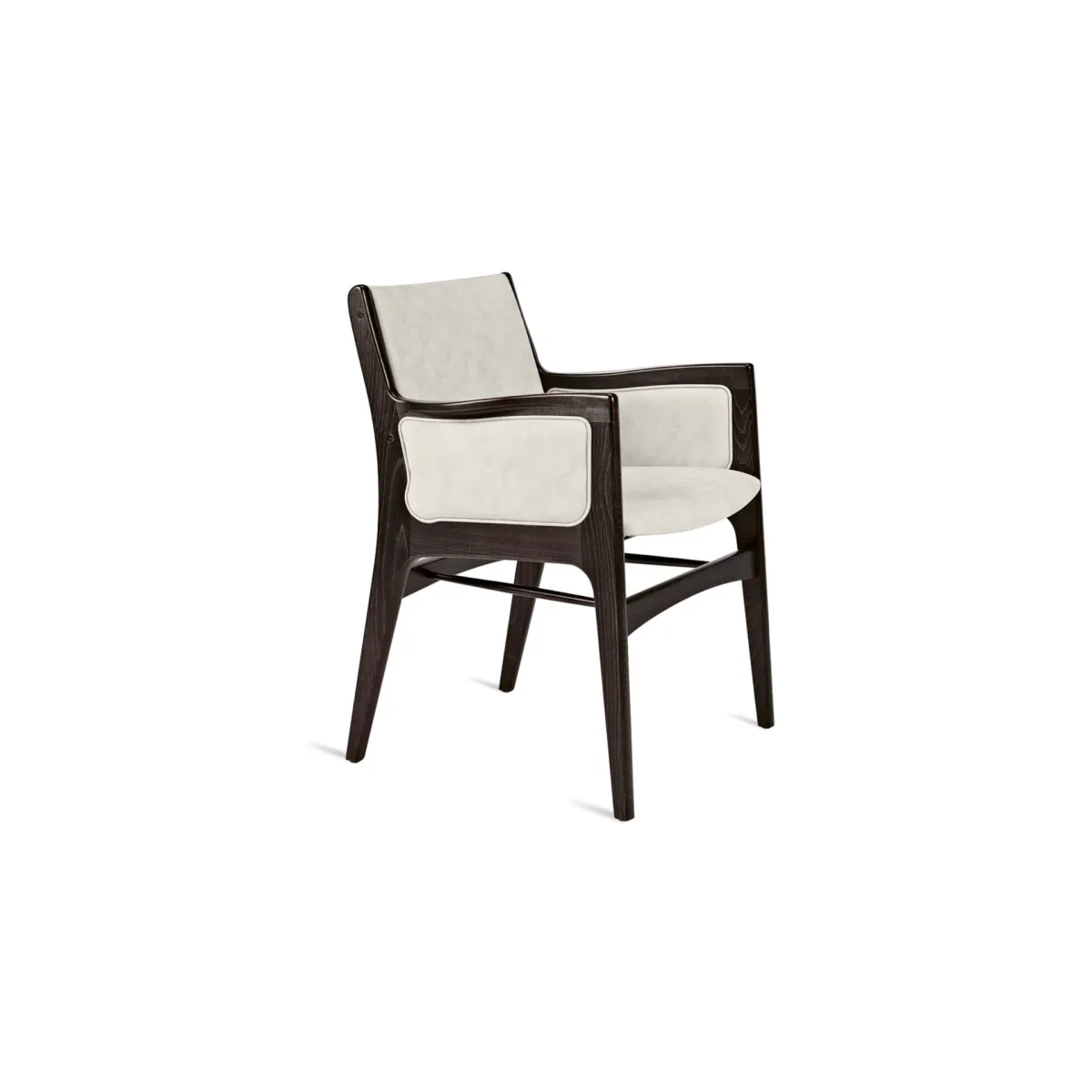 Moussy Armchair (Fully Upholstered | Panel Arms)
