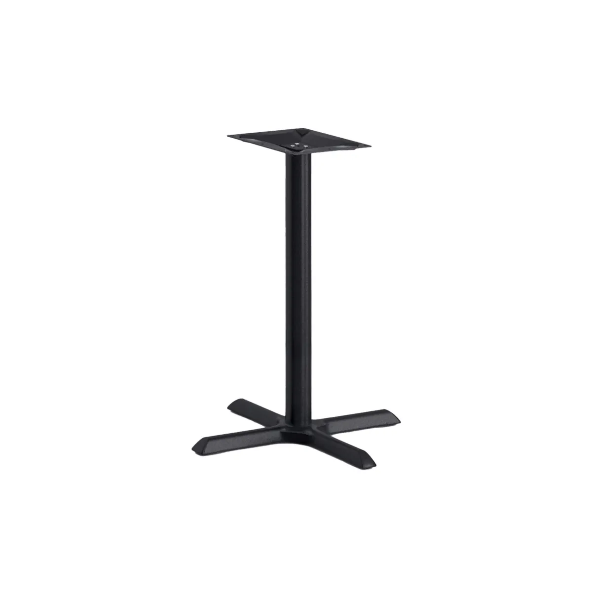 Cast Iron Black Cross Base (Bar)