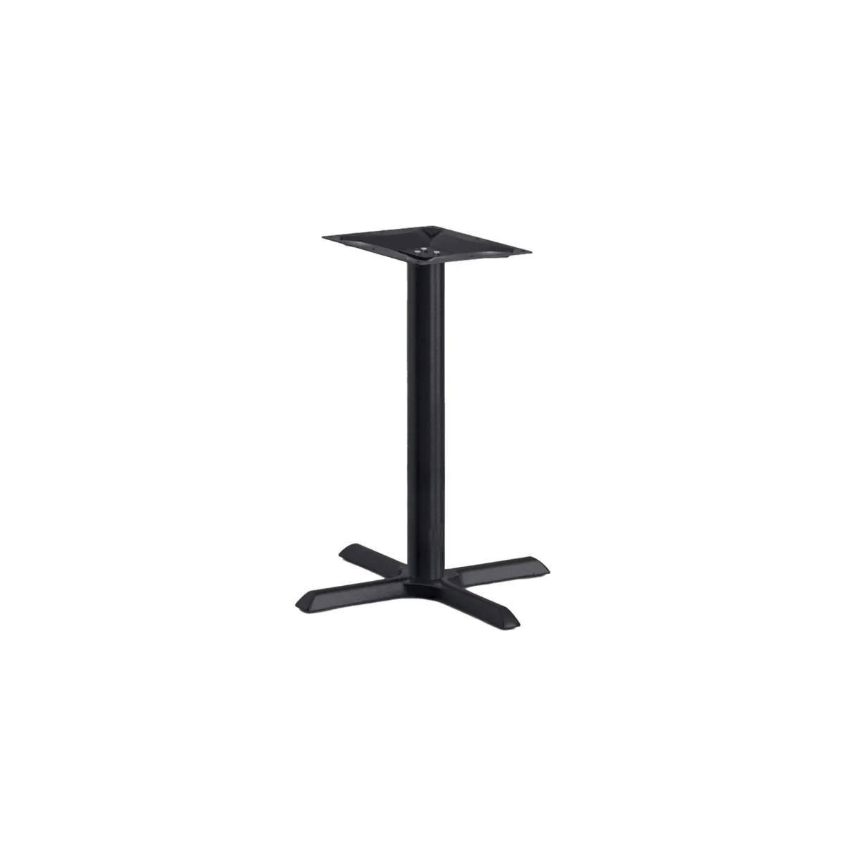 Cast Iron Black Cross Base (Dining)
