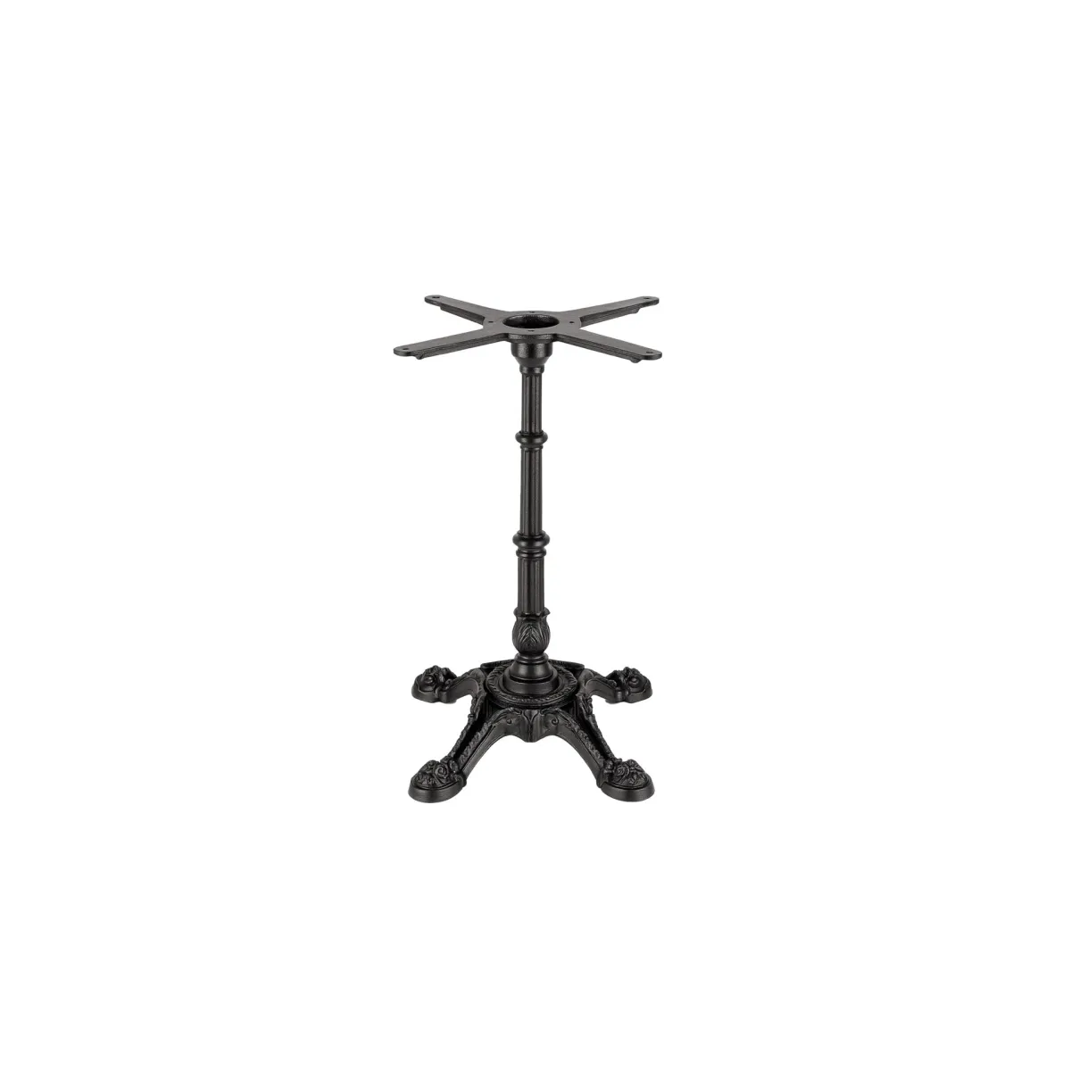 Cast Iron Black Ornate Base (Dining)