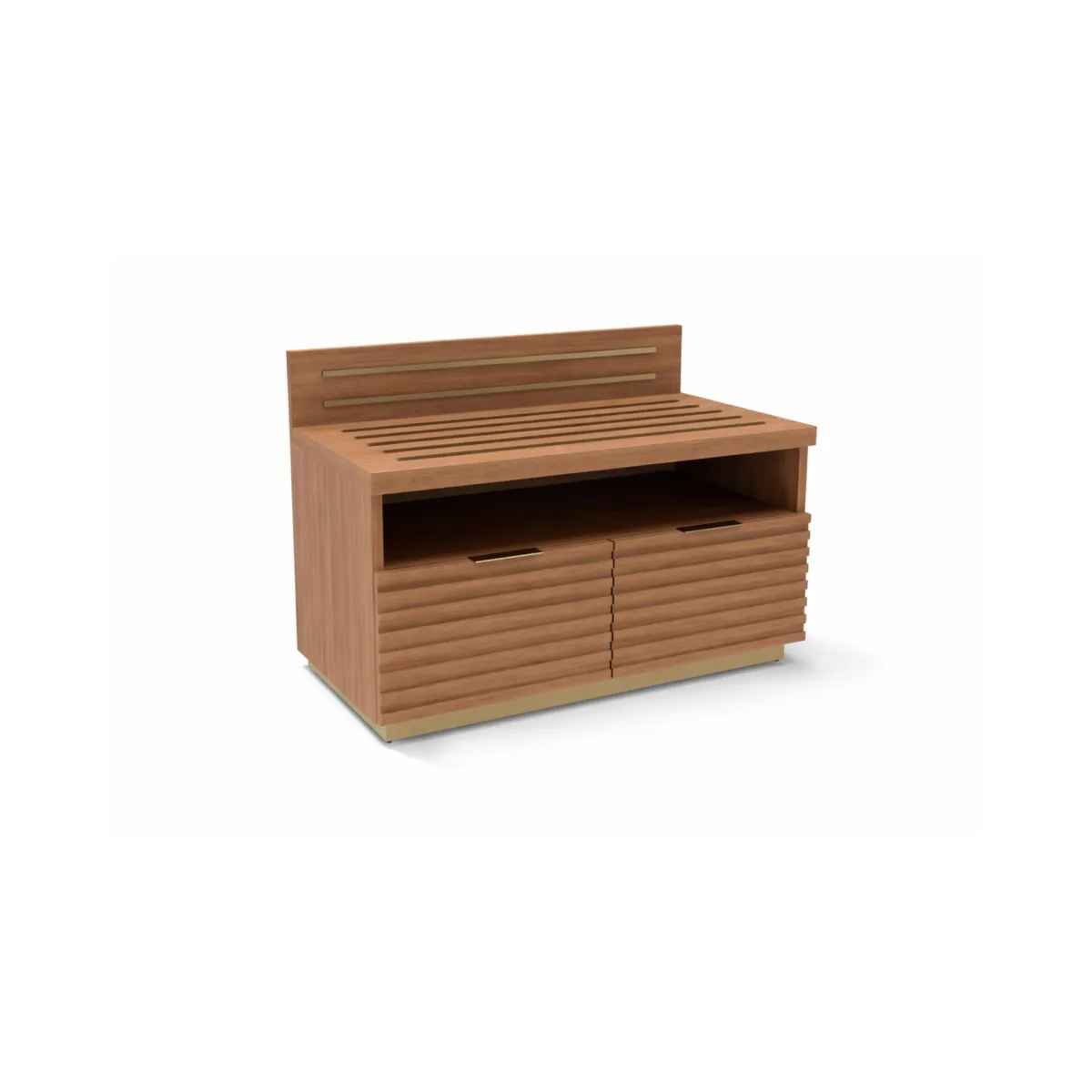 CDBA-GR111 | Baywood Luggage Bench