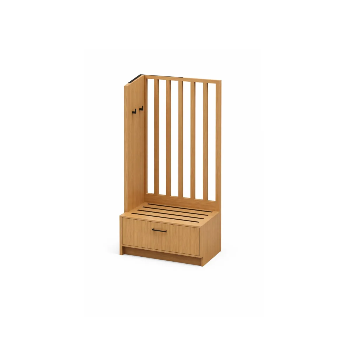 HI-GR-359L | Screen Wall with Luggage Bench (Left)