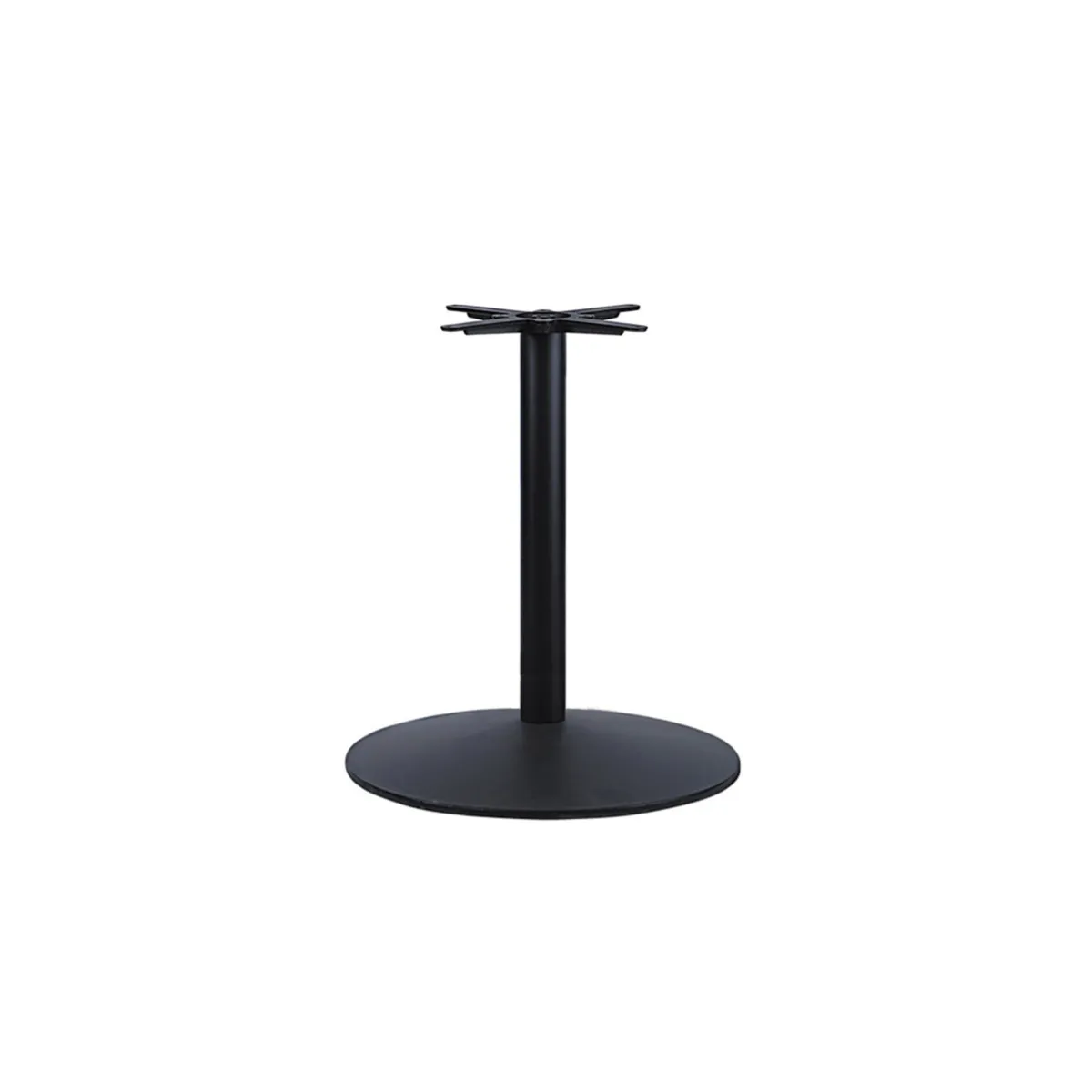 Steel Black Disc Base (Dining)