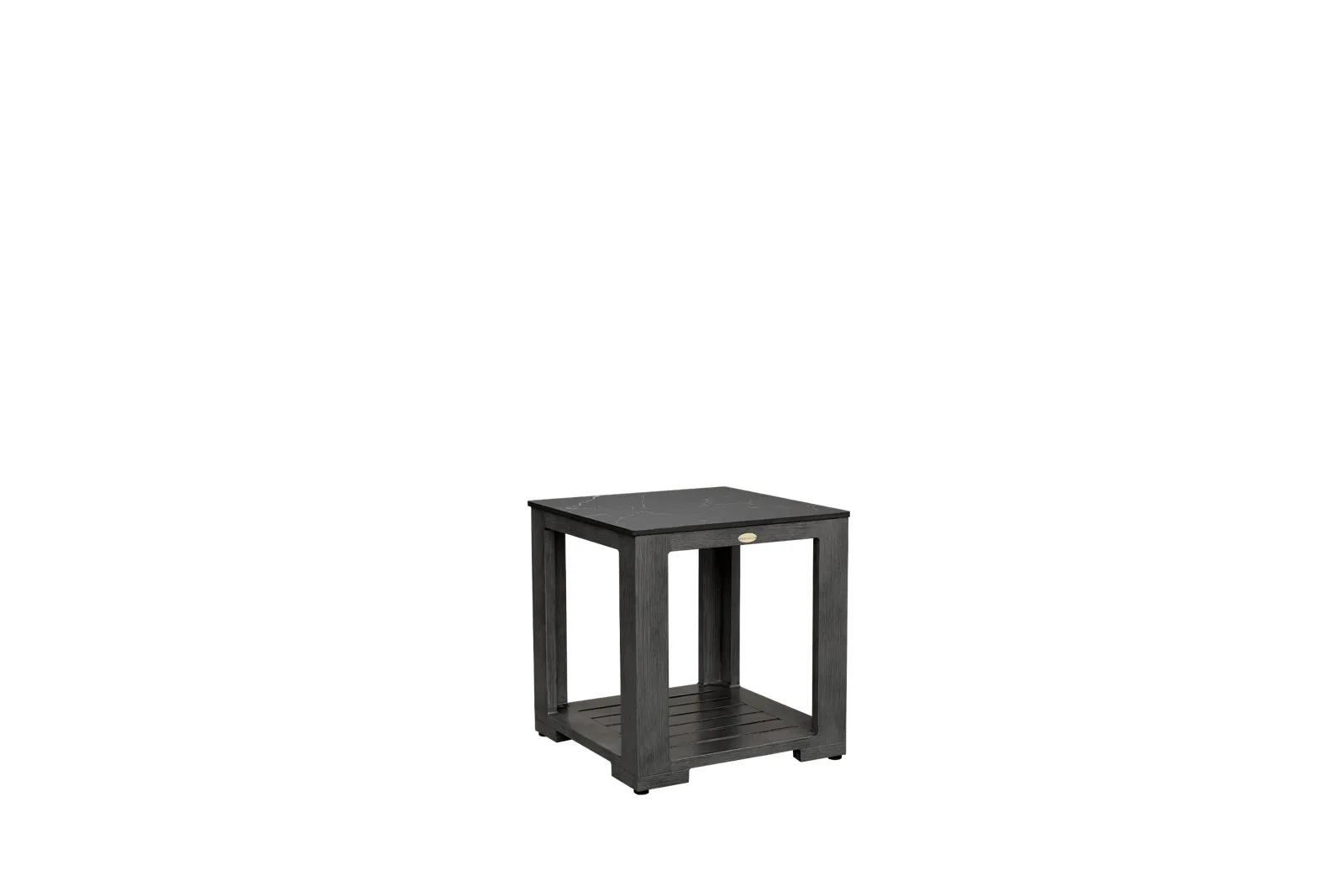Cubo Sintered Stone End Table