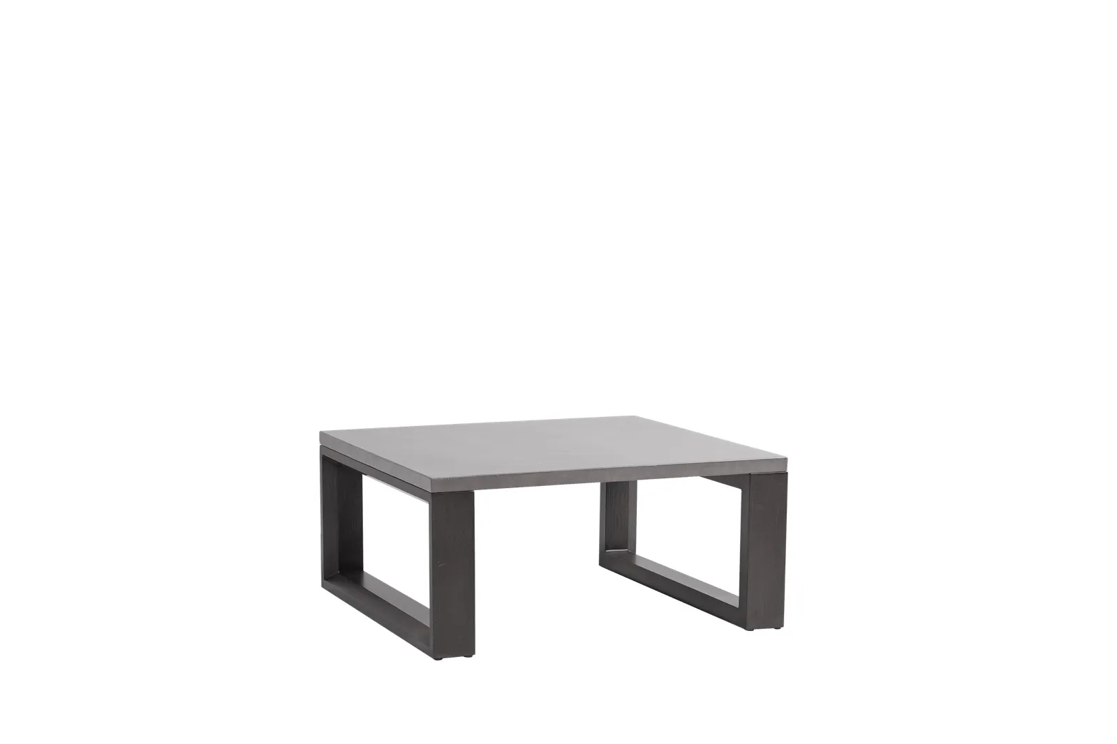Element 5.0 40″ Square Coffee Table w/ Aluminum